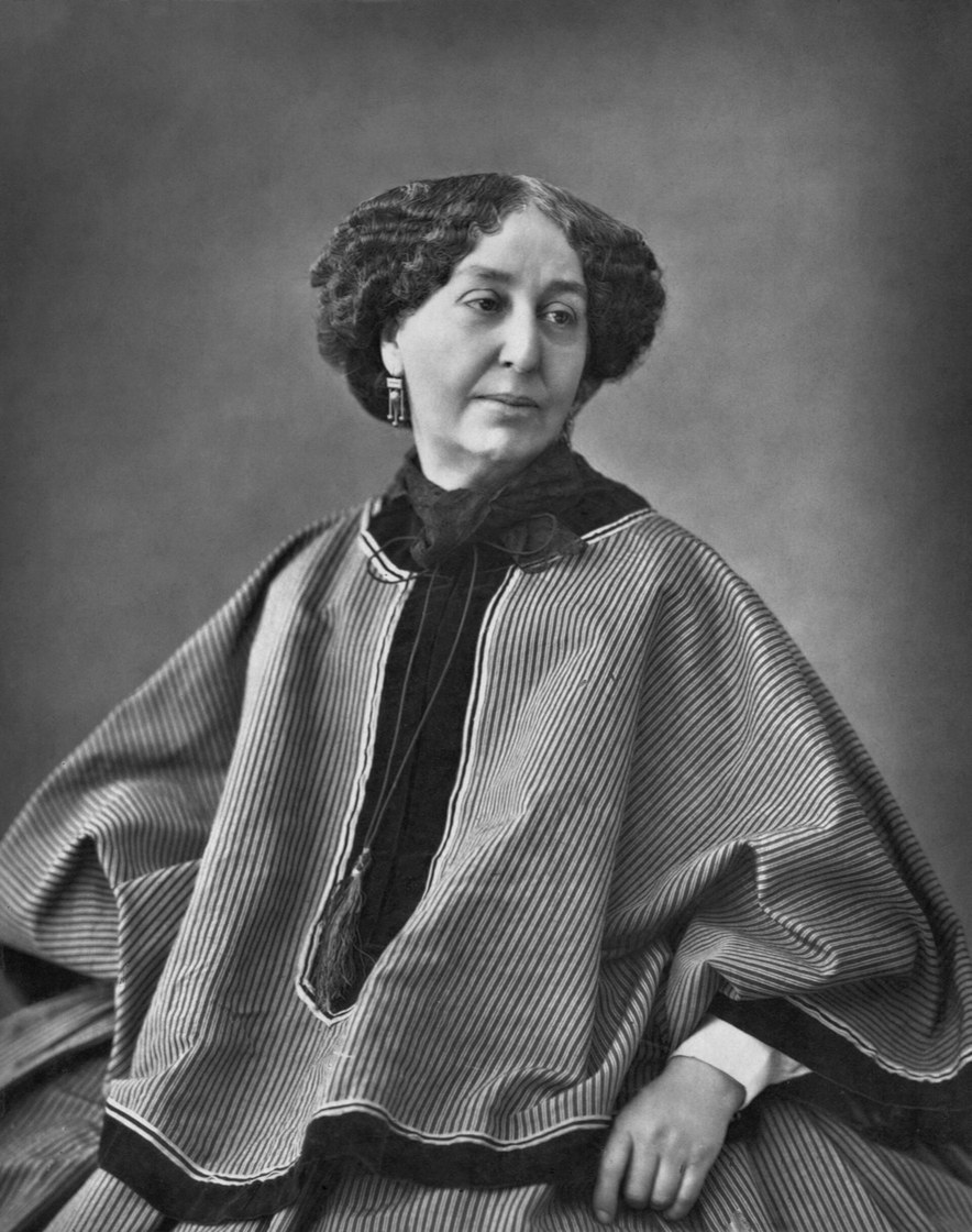 George Sand - photographie de Félix Nadar, 1864
