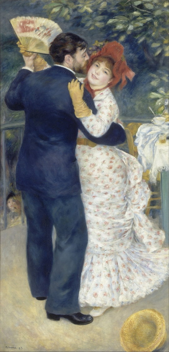 Danse à la campagne - Auguste Renoir, 1883, musée d’Orsay