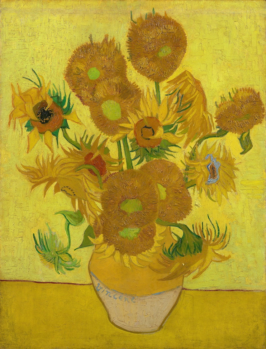 Les Tournesols - Vincent van Gogh, 1889, Van Gogh Museum