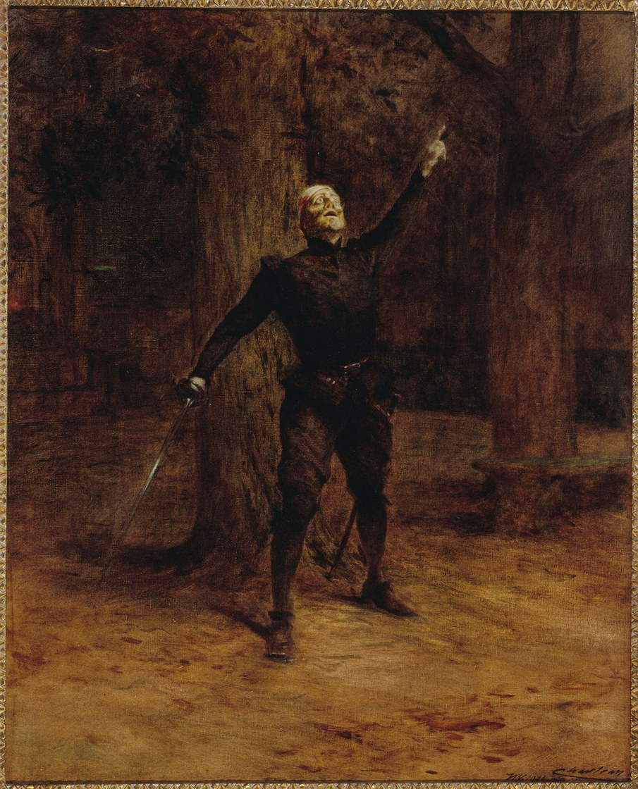 Coquelin aîné dans Cyrano de Bergerac - Théobald Chartran, 1898