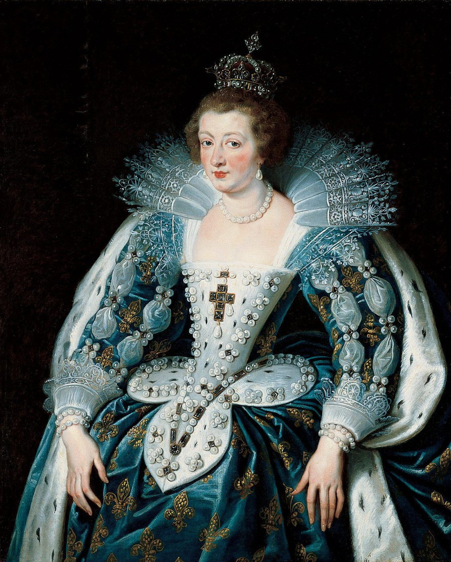 Anne d’Autriche, reine de France, parée de perles - Rubens, v. 1622