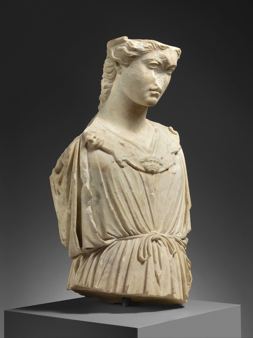 Athéna, marbre grec - The Met, New York