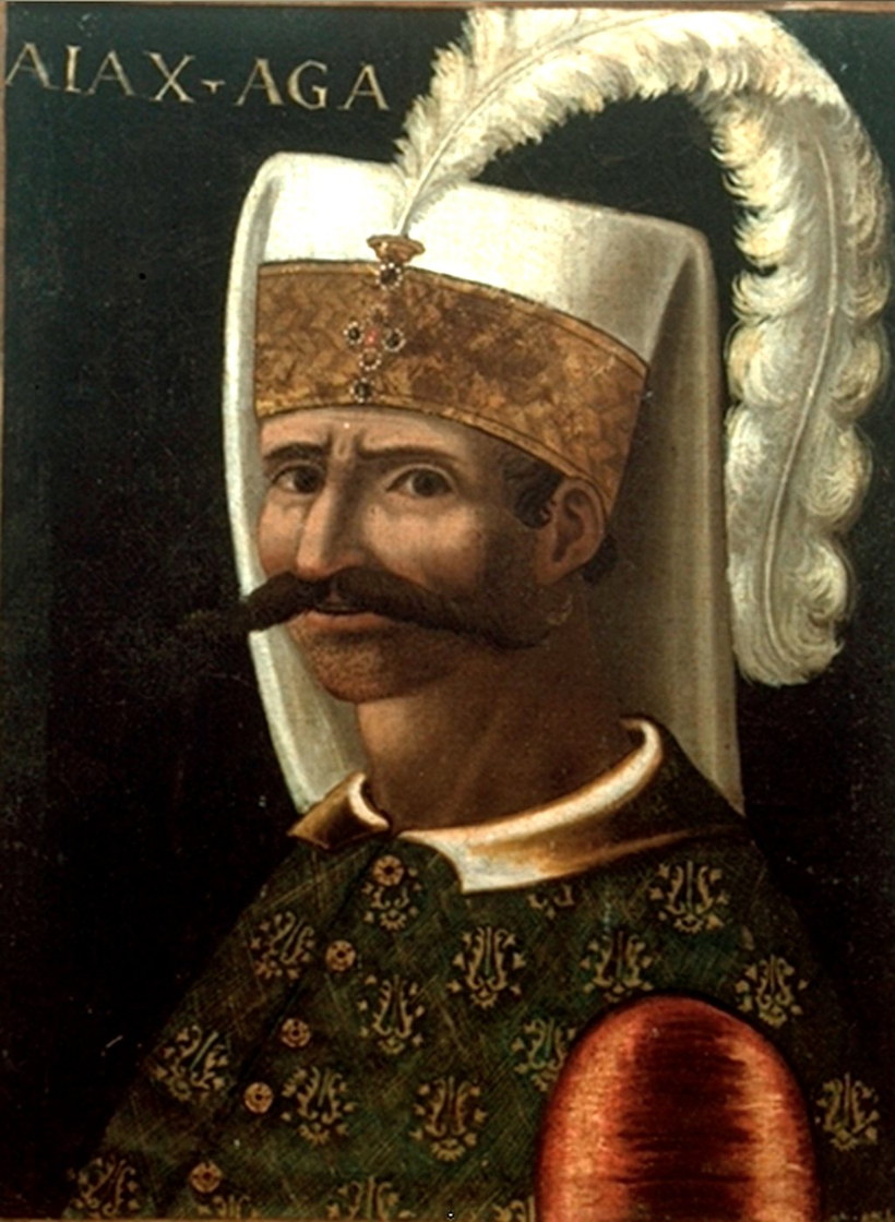 Aiax Aga, pacha de Grèce - portrait d’époque ottomane