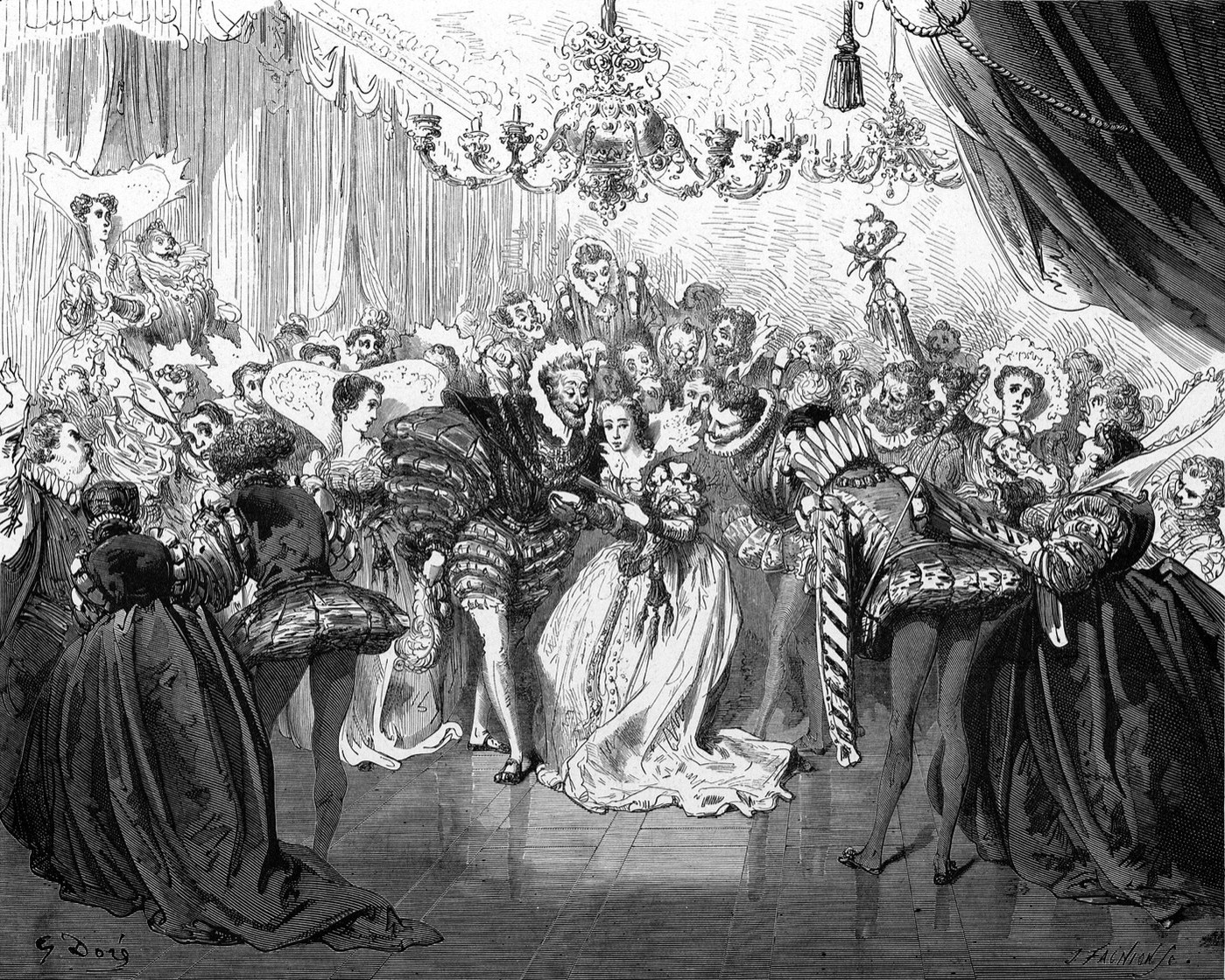 Cendrillon - Gustave Doré, illustration des Contes de Perrault, 1867