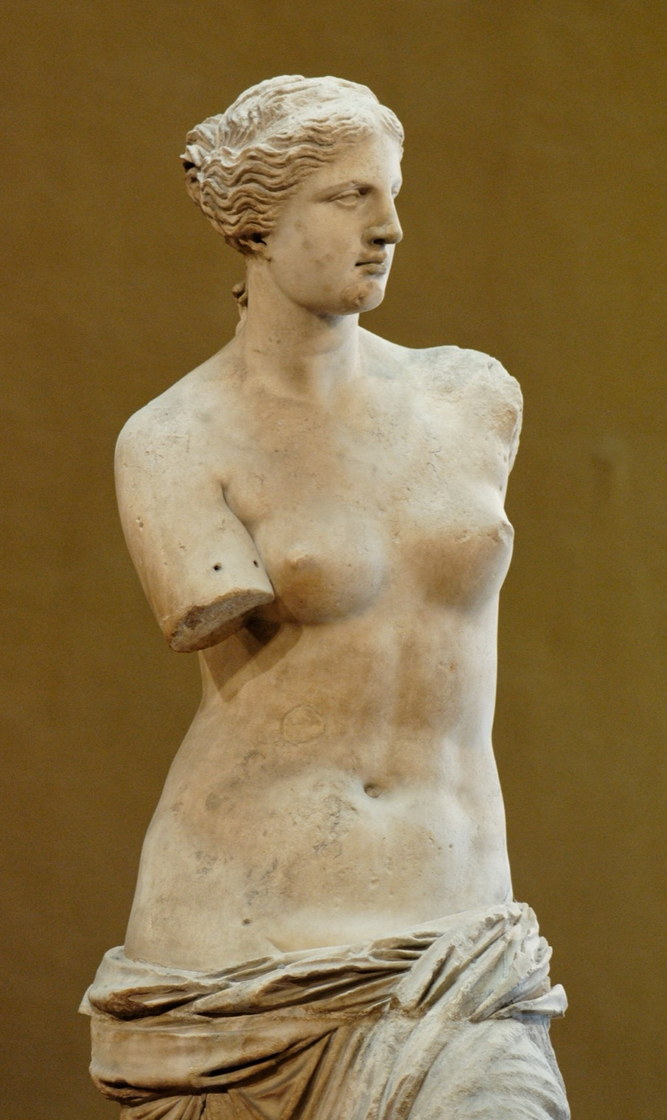La Vénus de Milo, v. 100 av. J.-C. - musée du Louvre