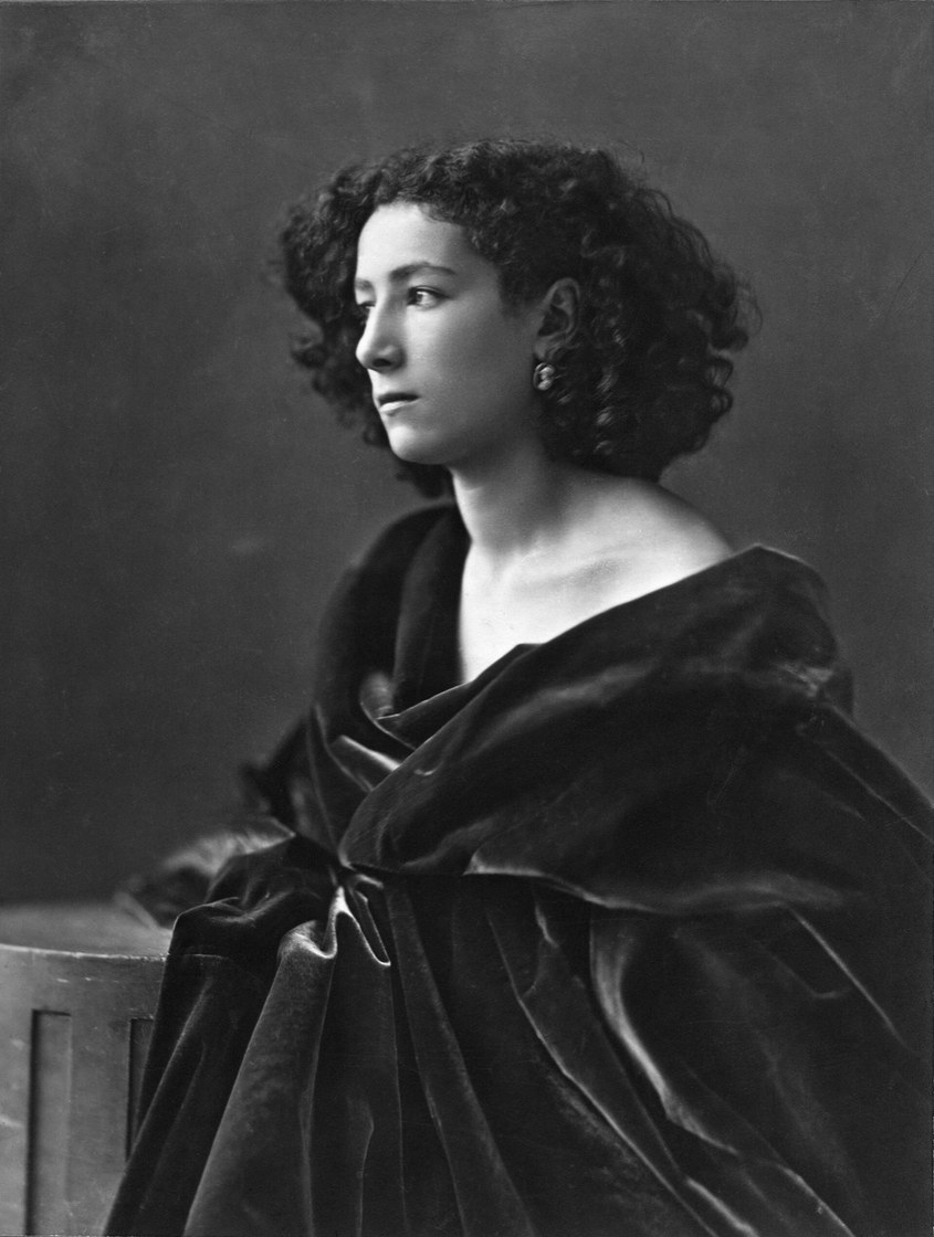 Sarah Bernhardt - photographie de Félix Nadar, 1864