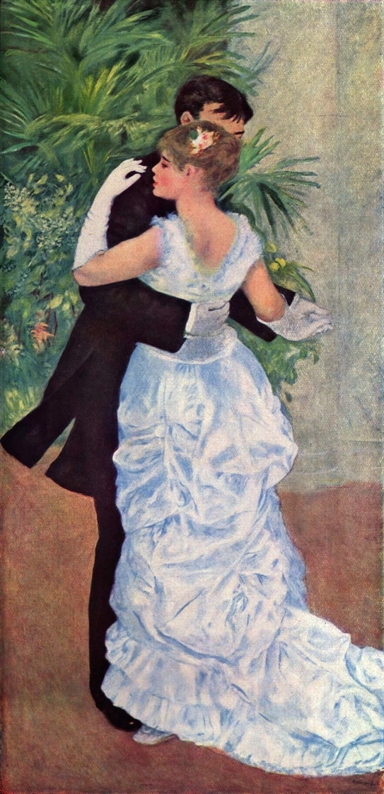 Danse à la ville - Auguste Renoir, 1883, musée d’Orsay