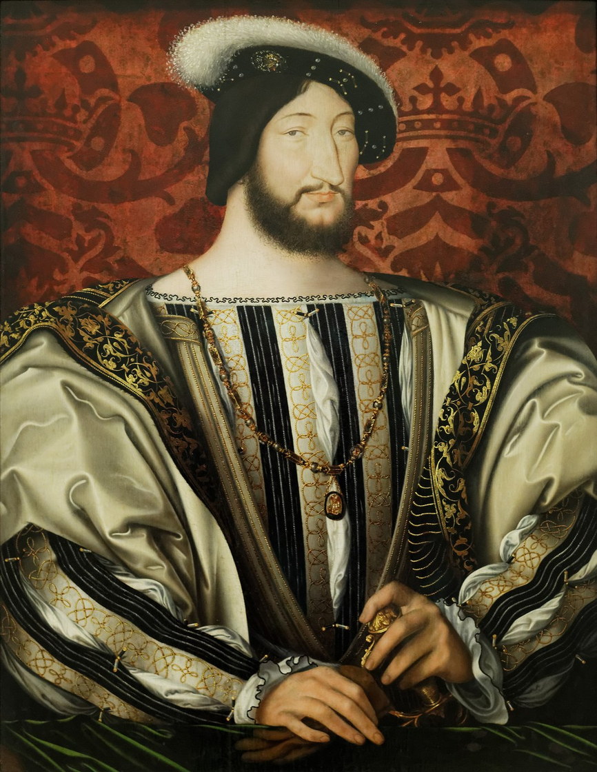 François Iᵉʳ - Jean Clouet, vers 1530, musée du Louvre