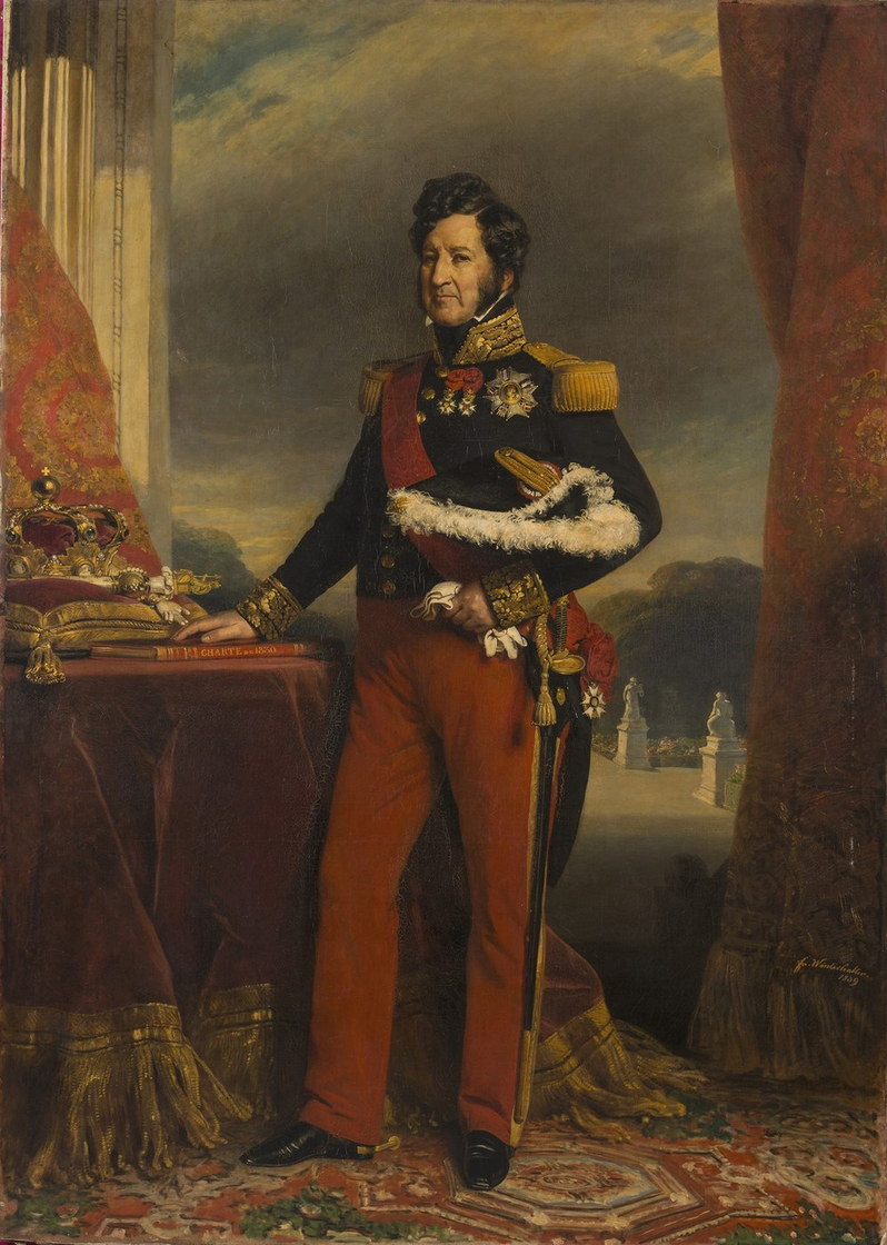 Louis-Philippe Iᵉʳ - Franz Xaver Winterhalter, 1839, Versailles