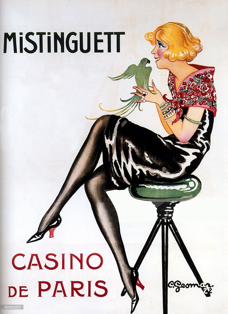 Mistinguett - affiche de Charles Gesmar, 1922
