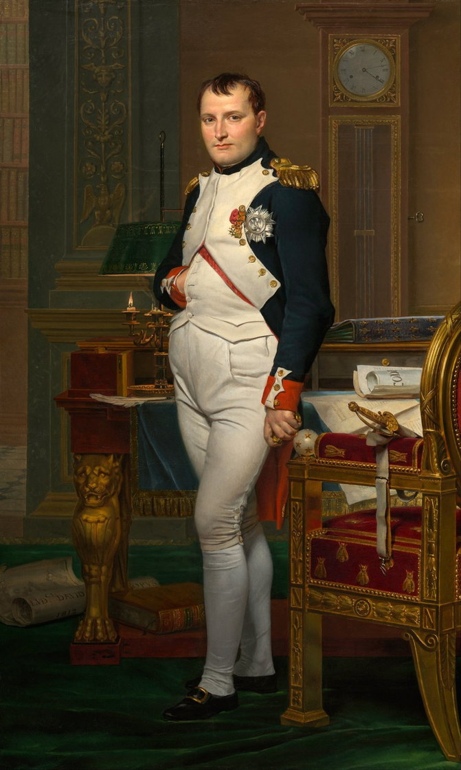 Napoléon aux Tuileries - Jacques-Louis David, 1812, National Gallery of Art