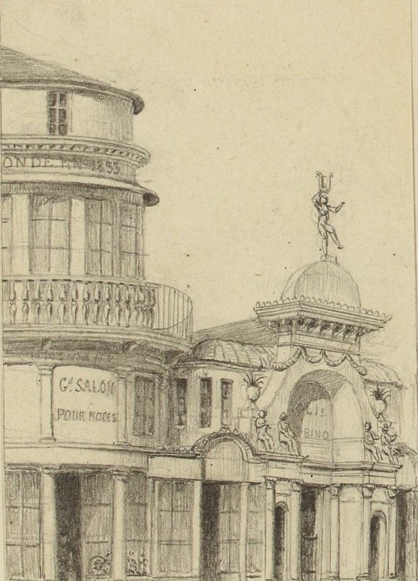 Les Folies Bobino, rue de la Gaîté - Léon Leymonnerye, 1877, musée Carnavalet