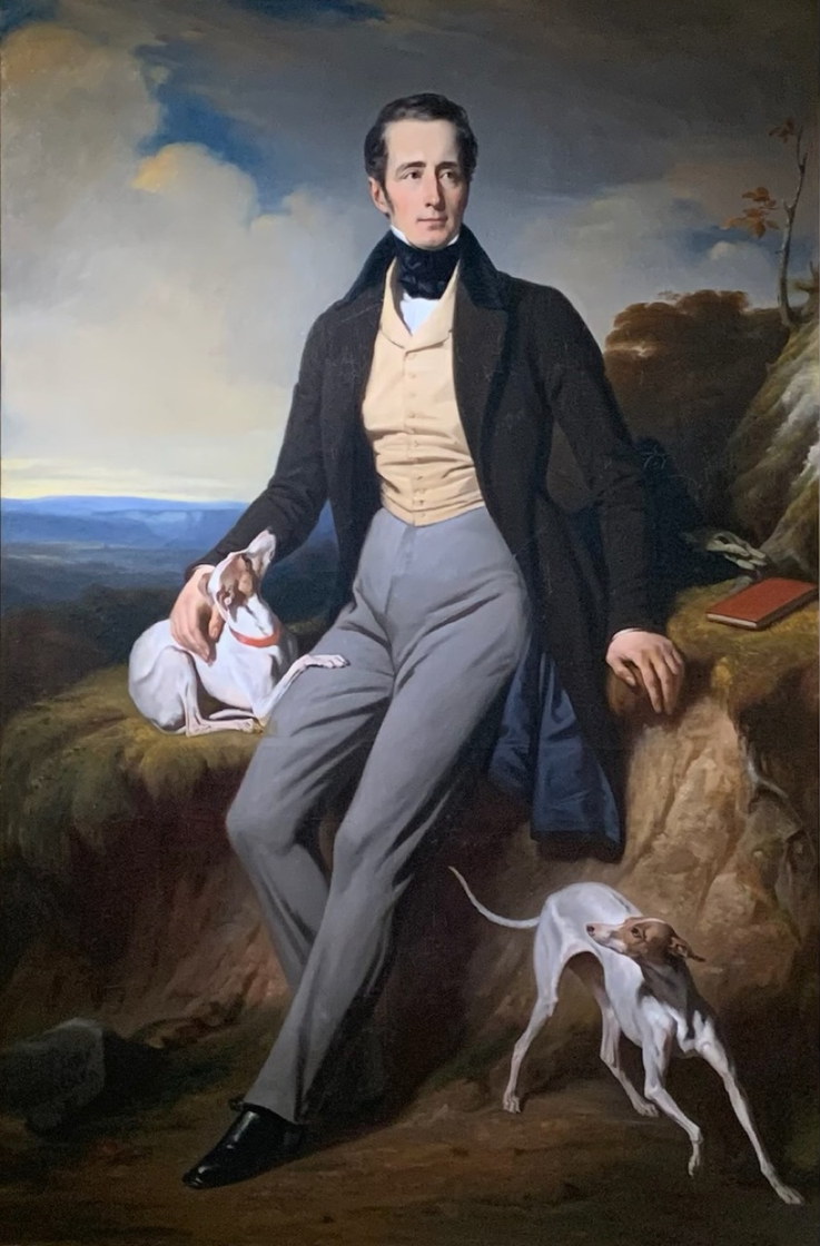 Alphonse de Lamartine - Henri Decaisne, v. 1839, musée de Mâcon