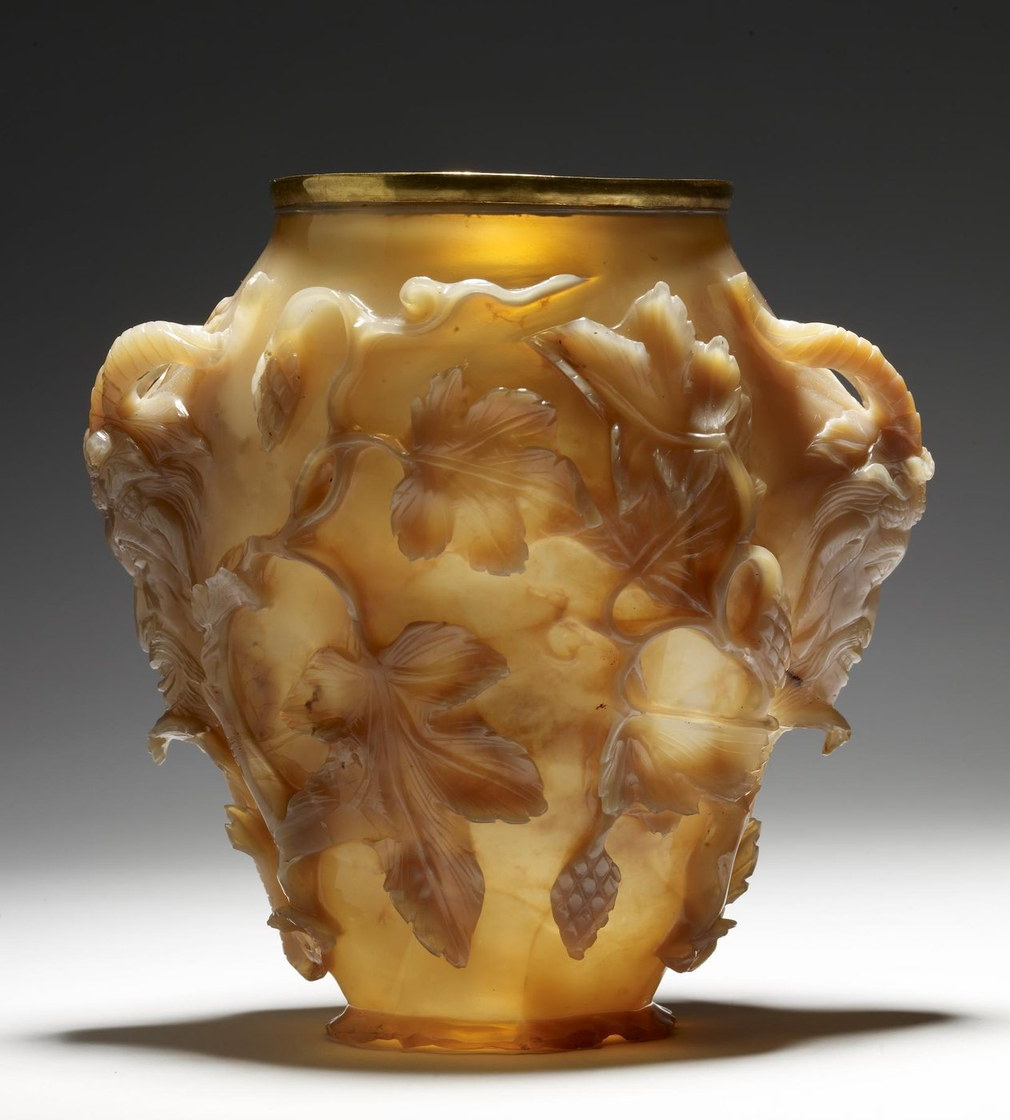 Le « vase Rubens », agate sculptée byzantine, IVe siècle - Walters Art Museum, Baltimore