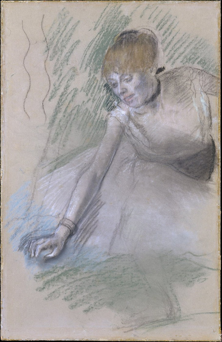 Danseuse - Edgar Degas, pastel, The Met, New York