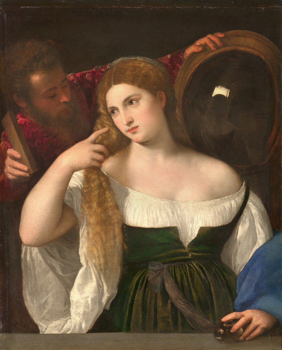 Femme à sa toilette - Titien, v. 1515, musée du Louvre
