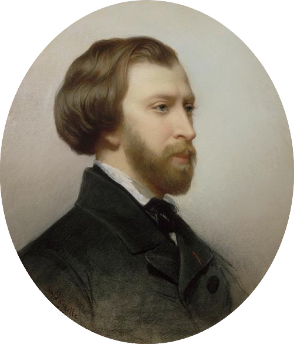 Alfred de Musset - Charles Landelle, 1854, musée d’Orsay