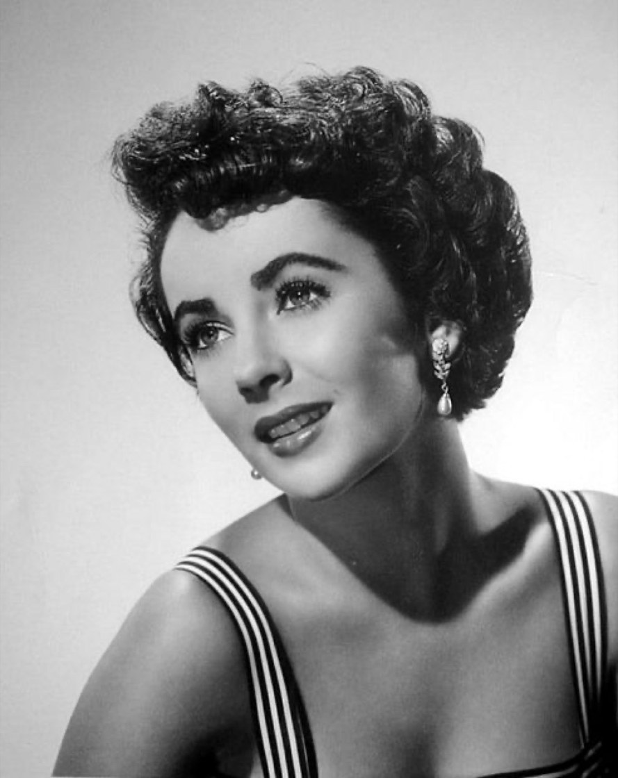 Elizabeth Taylor - photographie de studio, v. 1950