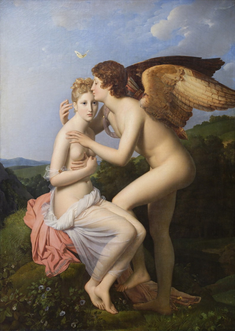 Psyché et l’Amour - François Gérard, 1798, musée du Louvre
